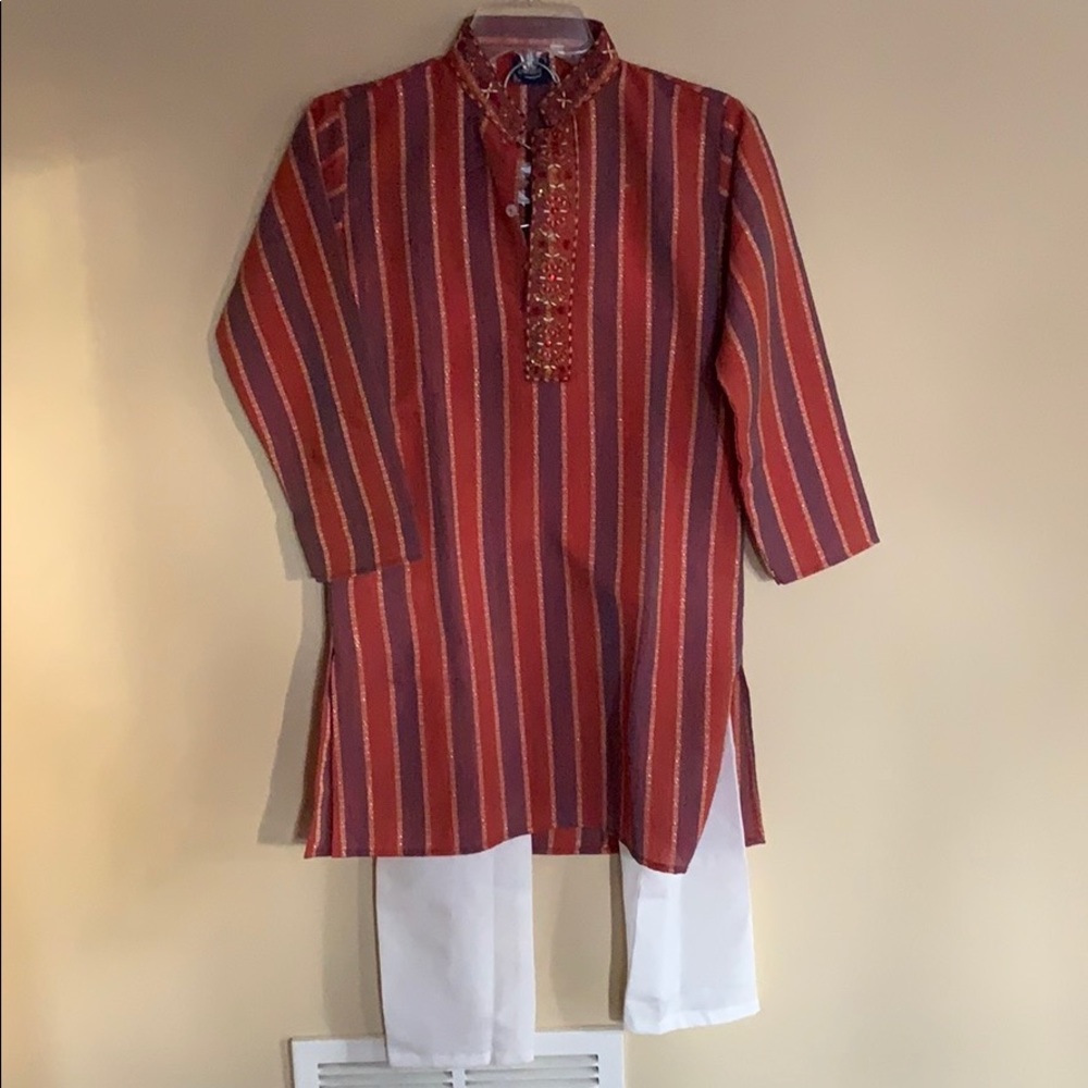 NWOT Boys Kurta Set size 8